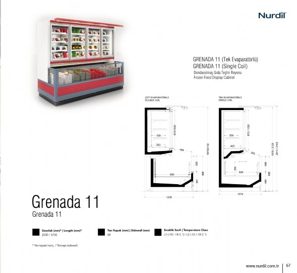 Grenada 11 Kombine Tip Dolap