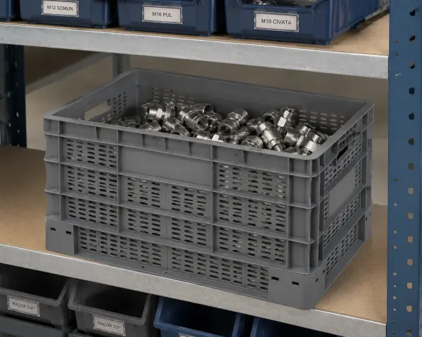 Delikli Plastik Kasa SPK 4633 AK