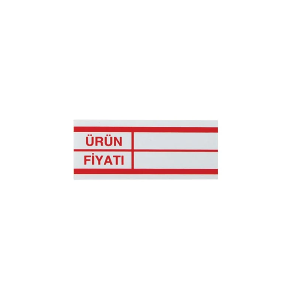 Silinebilir Raf Etiketi SE 455 (100'lü Paket) C