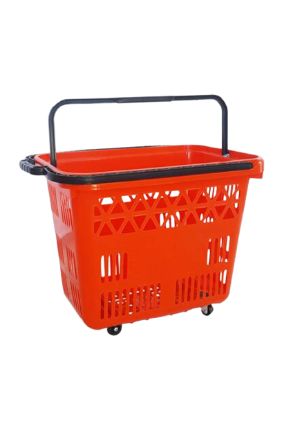 54 Litre Tekerlekli Sepet (3'lü Paket)
