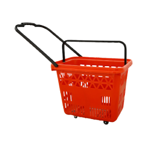 54 Litre Tekerlekli Sepet (3'lü Paket)