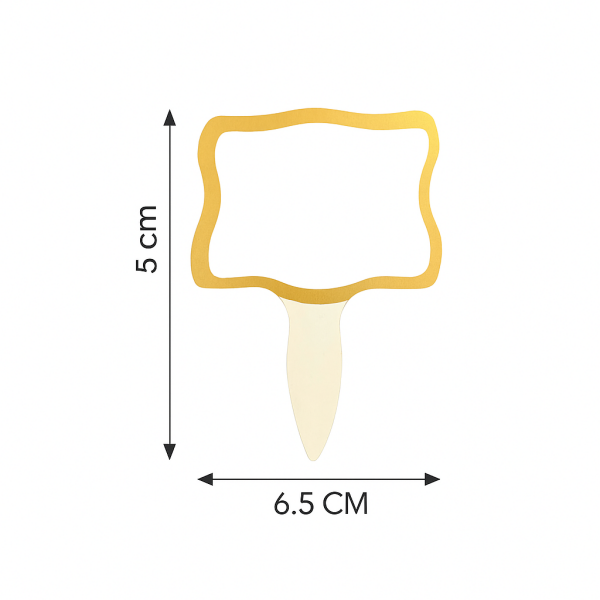 Gewürz- und Süßstoffstreuer mit Gewürzen Gold (100 Stück)